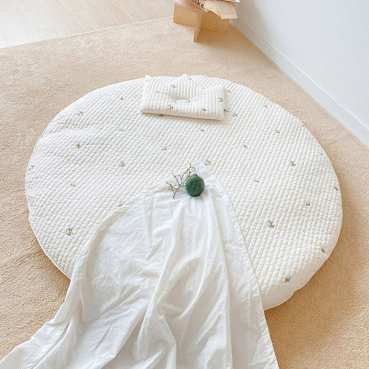 Embroidered Baby Crawling Mat
