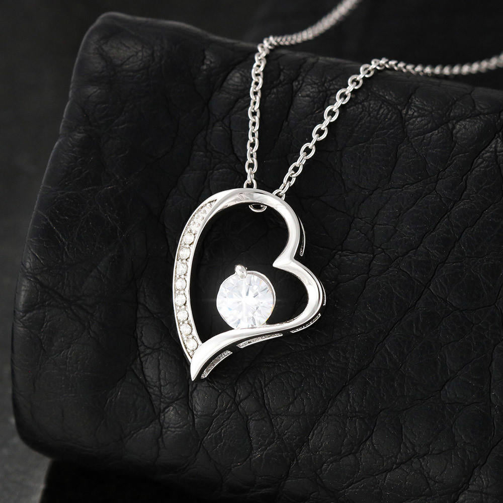 Son to Mother, The Sweetest Gift - Forever Love Necklace