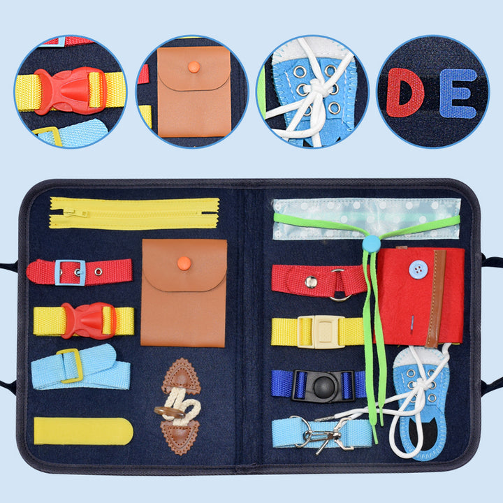 Children's Travel Activity & Learning Board Set