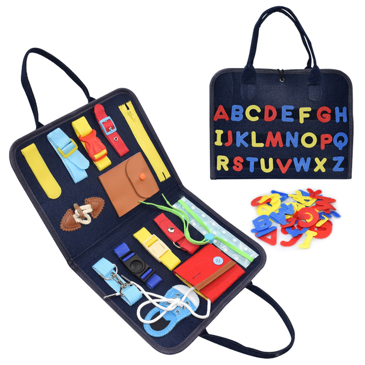 Children's Travel Activity & Learning Board Set