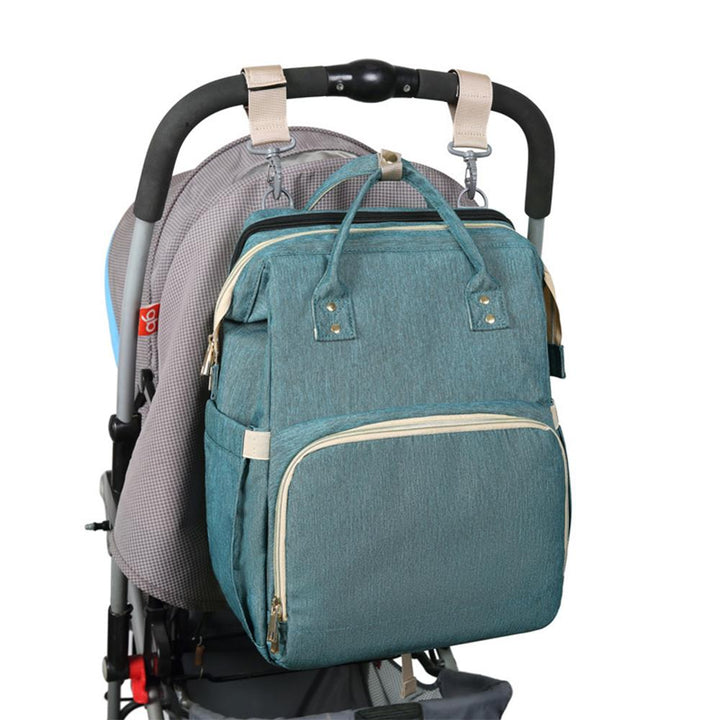 2-in-1 Diaper Bag and Travel Crib