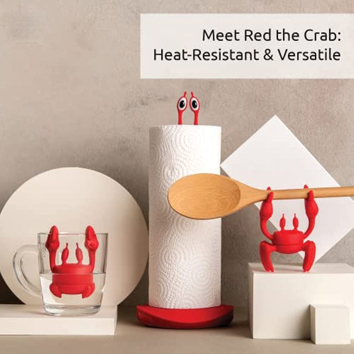 Kitchen Crab Silicone Spoon Holder