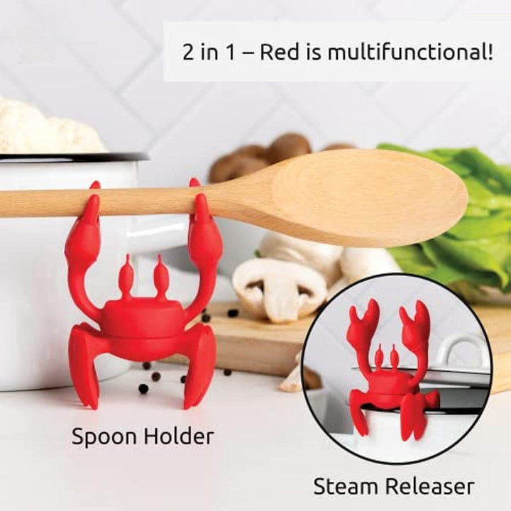 Kitchen Crab Silicone Spoon Holder