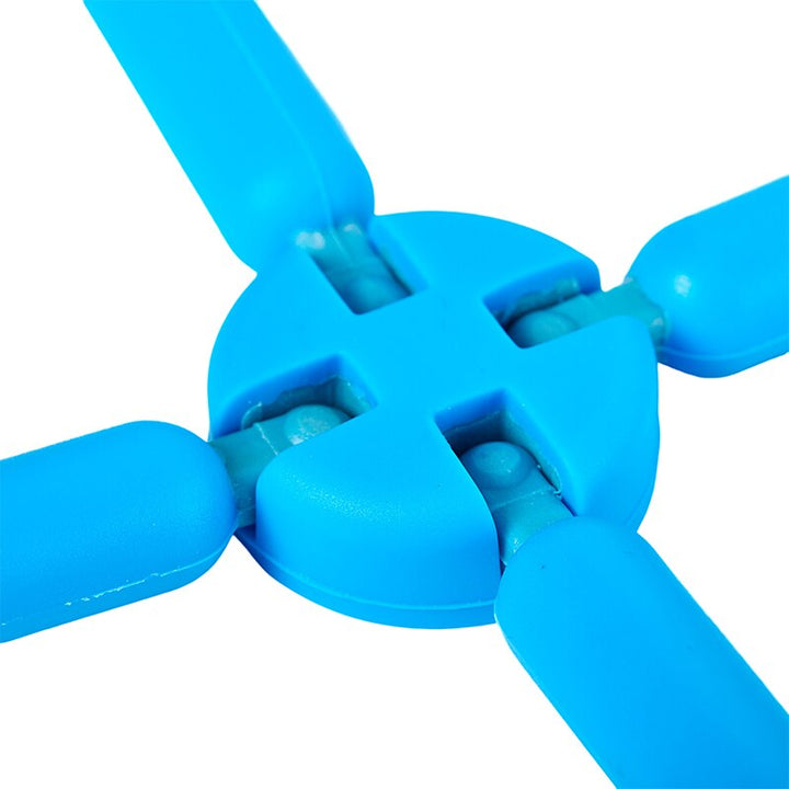 Kitchen Utility Foldable Cross Silicone Trivets