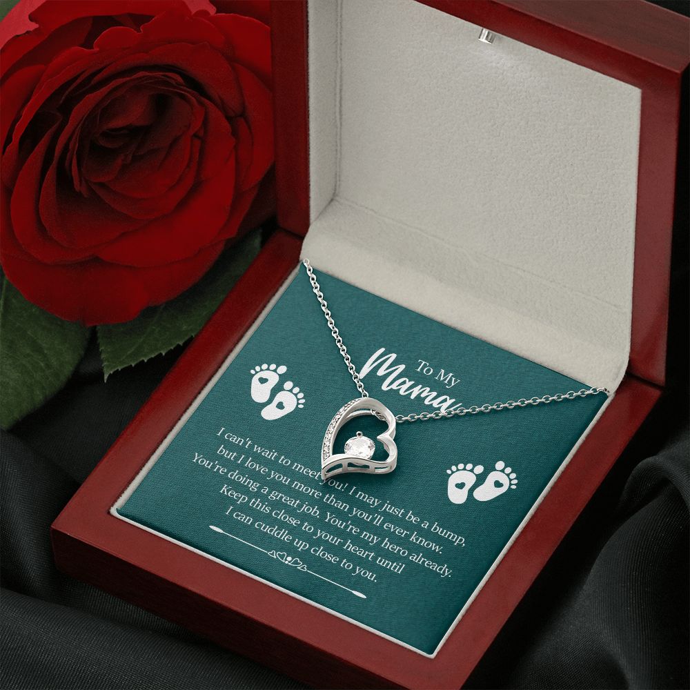To My Mama, I Can't Wait to Meet You - Forever Love Necklace