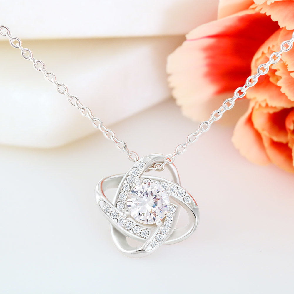 Son to Mom_Source of Strength_Love Knot Necklace