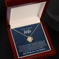 Husband to Wife_Heart of Our Family_Love Knot Necklace