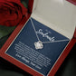 To My Soulmate_Heart of Our Family_Love Knot Necklace