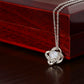 To My Soulmate_Heart of Our Family_Love Knot Necklace