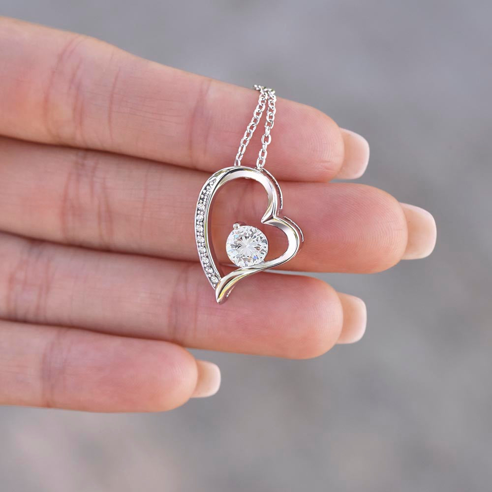 To My Wife, I Can't Live Without You - Forever Love Necklace