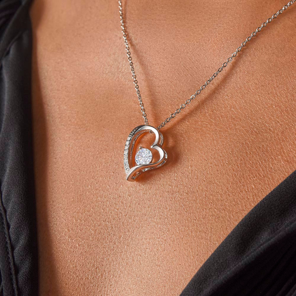 To My Wife, I Can't Live Without You - Forever Love Necklace