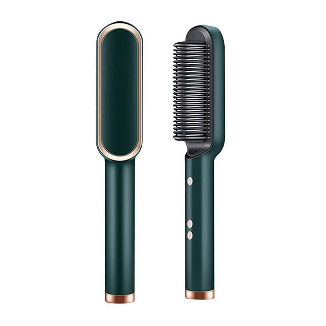 Electric Heat Comb Straightener & Curler